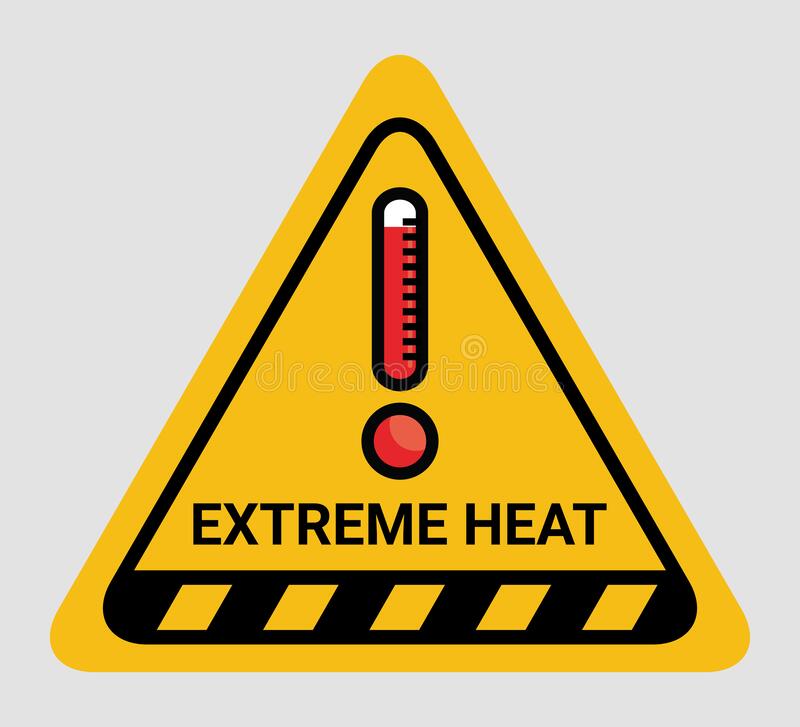 vector-high-temperature-warning-triangle-sign-extreme-hot-thermometer-temperature-conditions-danger-heat-symbol-banner-poster-194421254